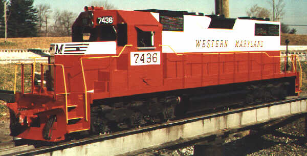 7.5 gauge diesel locomotive